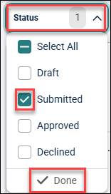 TM-Status-Filters
